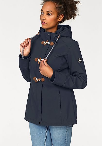 Polarino Softshelljacke für Übergangszeiten, atmungsaktiv, winddicht, günstig online kaufen