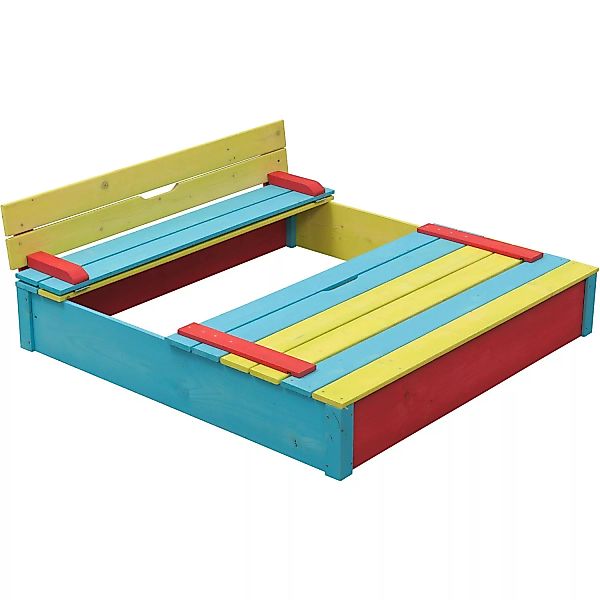 SwingKing Sandkasten Sepp farbig 120 cm x 120 cm günstig online kaufen