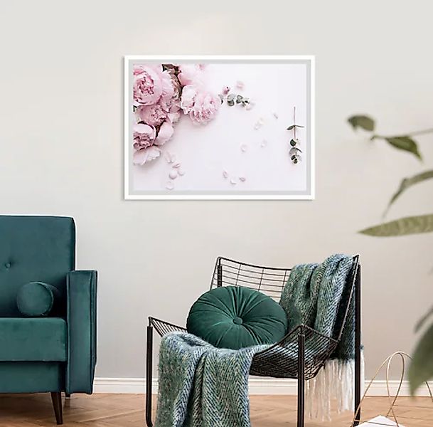 queence Bild »Grete«, Blumen, Rosen, gerahmt günstig online kaufen