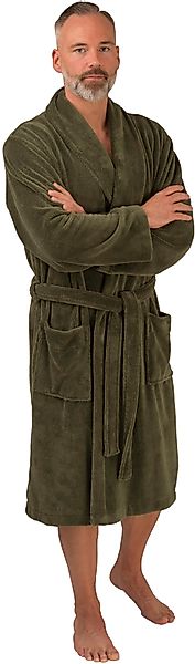 Wewo fashion Herrenbademantel "1105", 1 Stk. kuschelig leicht günstig online kaufen