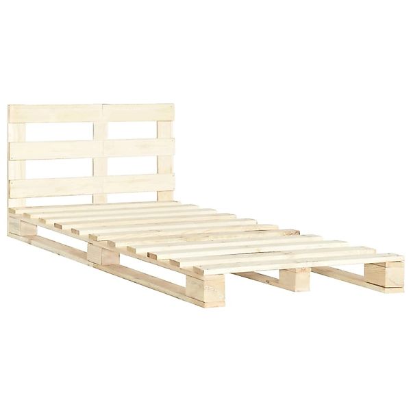 vidaXL Palettenbett Massivholz Kiefer 120x200 cm619010 günstig online kaufen