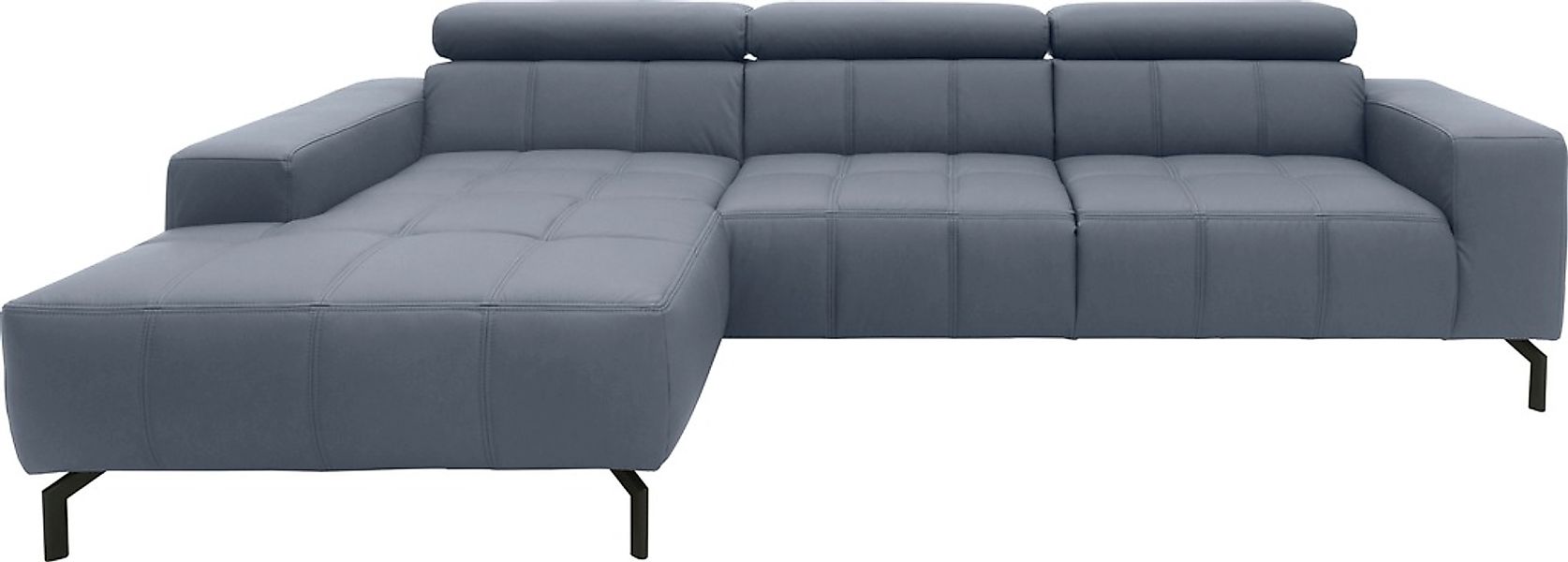 DOMO collection Ecksofa "Cunelli tolle Sitznähte als Designelement, fester günstig online kaufen