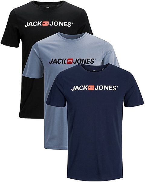 Jack & Jones T-Shirt Stilvolles Slim-Fit oder Regular Shirt mit Printdruck günstig online kaufen