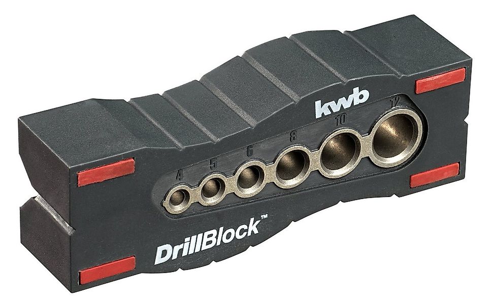 kwb Bohrerleiste, Bohrhilfe / Bohrlehre Ø 44899 mm DrillBlock für rechtwink günstig online kaufen