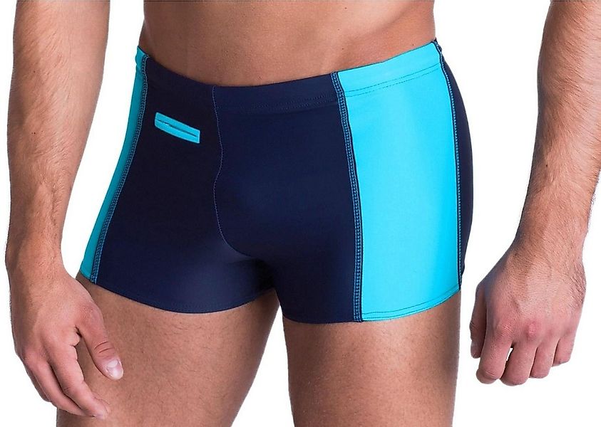 Aquarti Badepants Aquarti Herren Badehose mit Reißverschlusstasche Badeshor günstig online kaufen