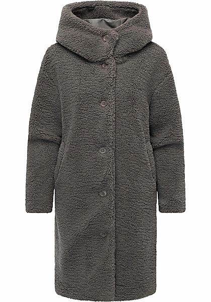 Ragwear Langmantel "Joonie YOUMODO" Langer Winter Plüschmantel mit Kapuze günstig online kaufen