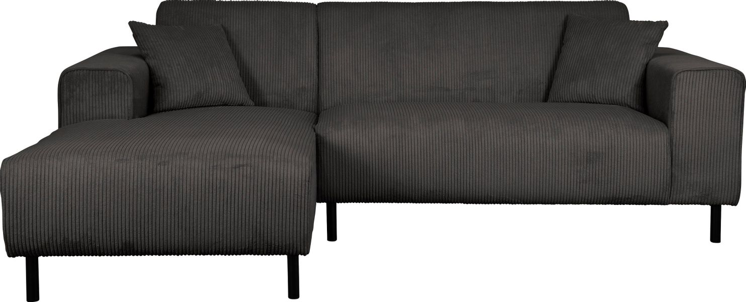 Home affaire Ecksofa "ARROS L-Form mit Wellenunterfederung, Maße B/T/H: 235 günstig online kaufen