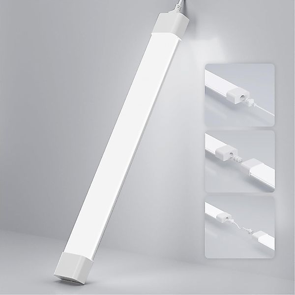 Auralum Außen-Deckenleuchte 18W/36W/45W LED Feuchtraumleuchte LED günstig online kaufen