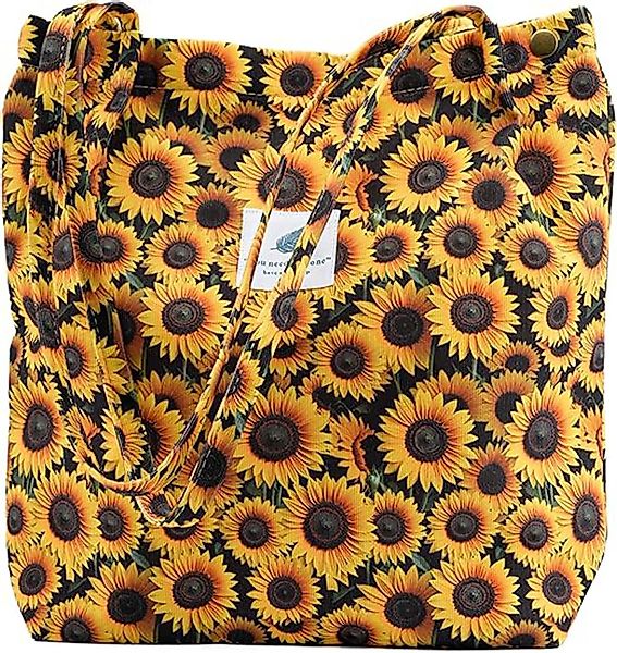 Coonoor Schultertasche Damen Grosse Kapazität Canvas günstig online kaufen