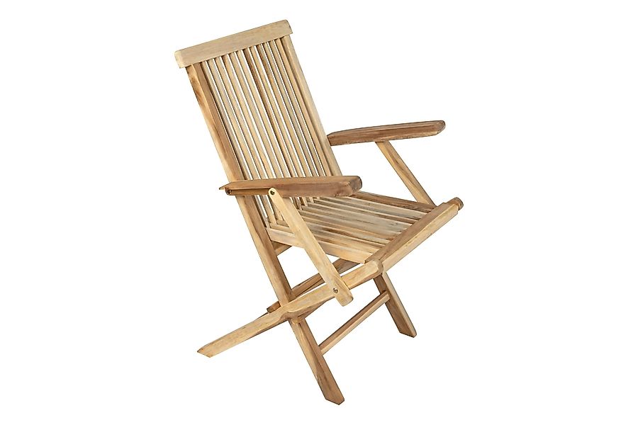 Loreno® Gartenstuhl Mallorca, Teakholz massiv, klappbar, günstig online kaufen