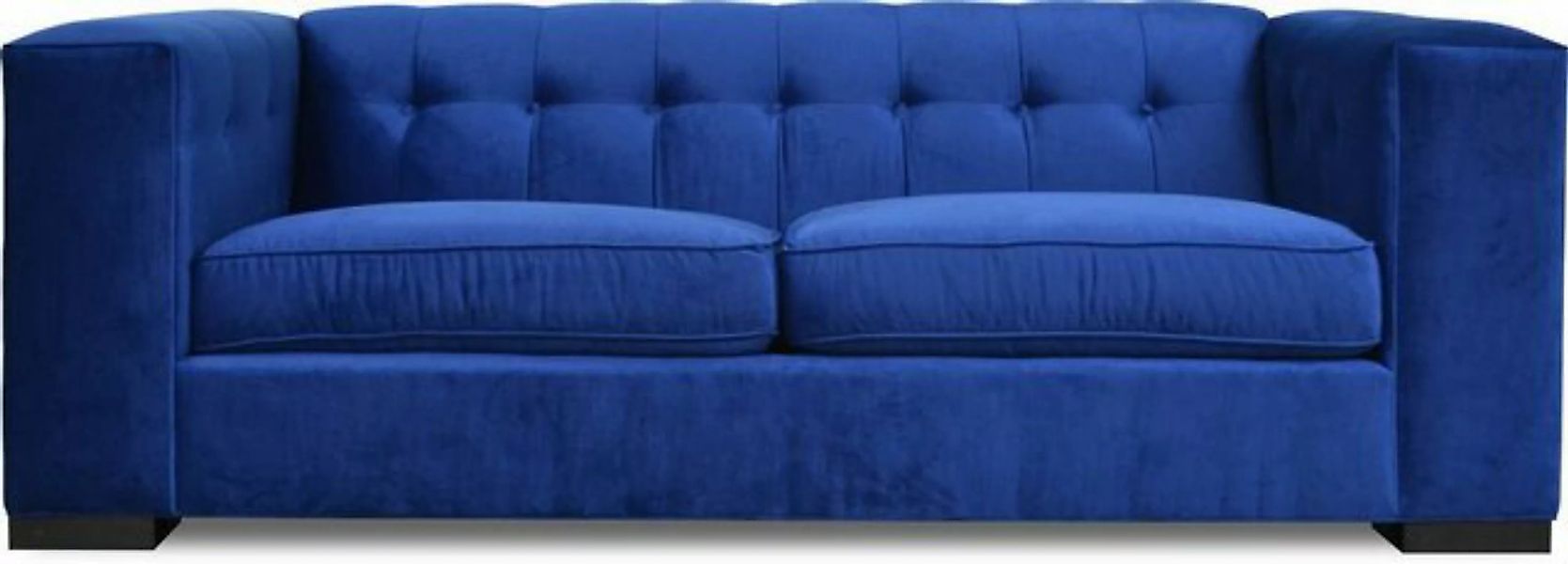 JVmoebel Chesterfield-Sofa, Neu Luxus 2 Sitzer Couch Polster Sofa Textil St günstig online kaufen