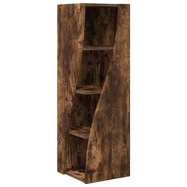 vidaXL Eckschrank Geräucherte Eiche 32x32x102cm Holzwerkstoff 889860 günstig online kaufen