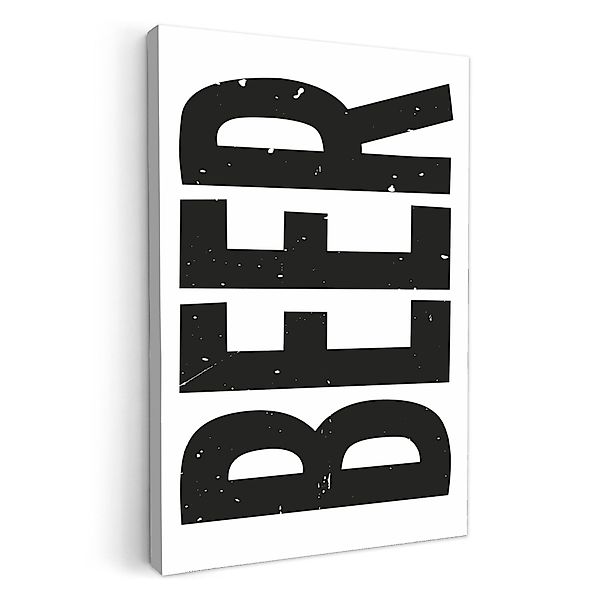 OneMillionCanvasses® Leinwandbild Bier - Japandi - günstig online kaufen