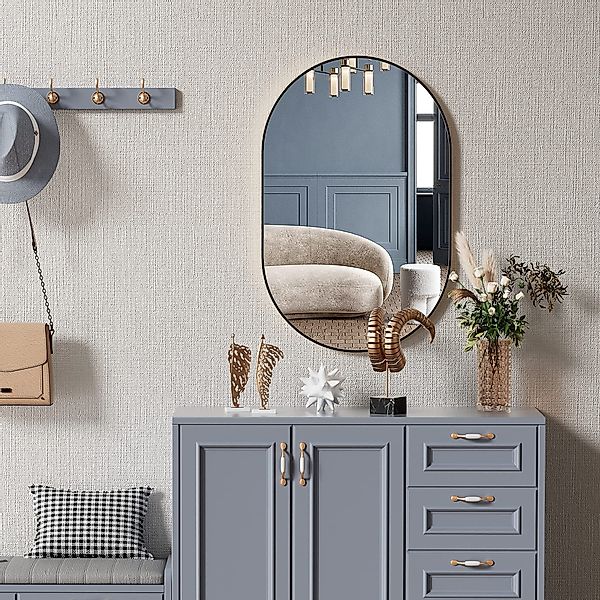 Home Collective Wandspiegel Ovaler Spiegel mit günstig online kaufen