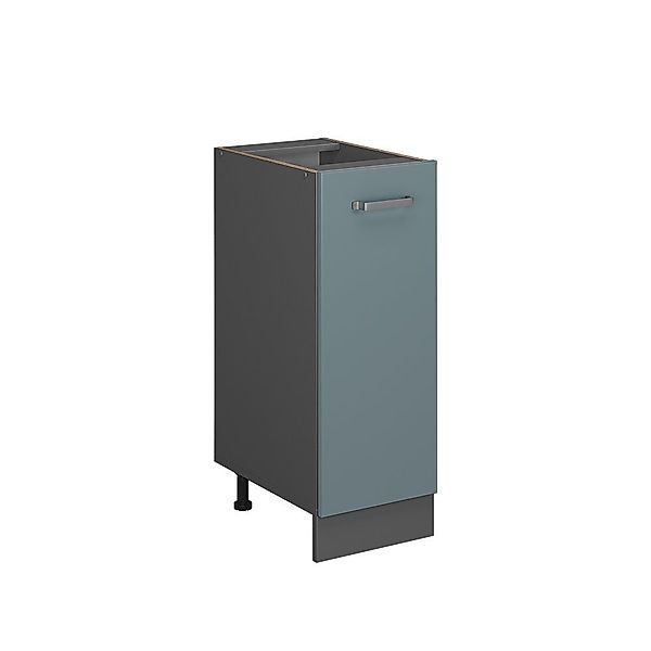 Vicco Apothekerschrank R-Line, Blau-Grau/Anthrazit, 30 cm günstig online kaufen