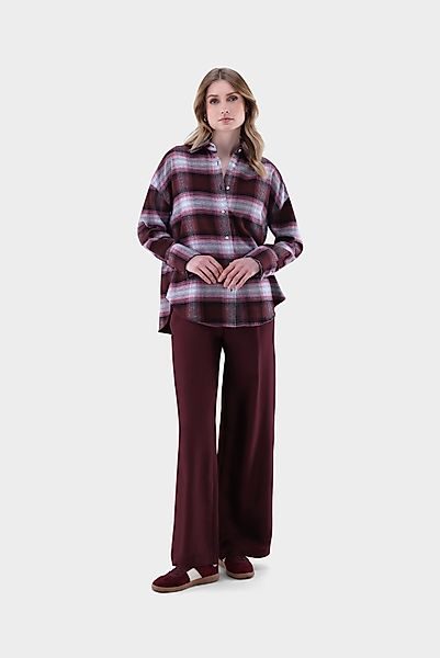 Hemdbluse kariert aus Flanell günstig online kaufen