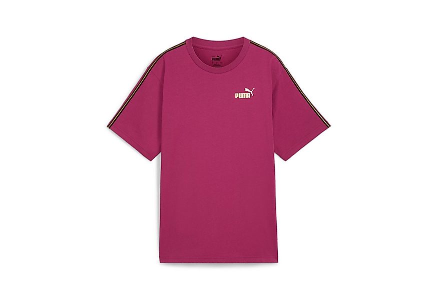 PUMA T-Shirt ESS TAPE MINIMAL GOLD TEE Relaxed Fit, sportlicher Stil, Rundh günstig online kaufen