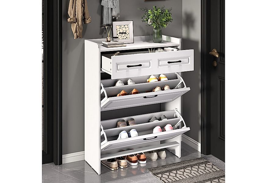 BlingBin Schuhschrank Schuhregal Schuhkipper (Kann in Fluren,Türen,Wohnzimm günstig online kaufen