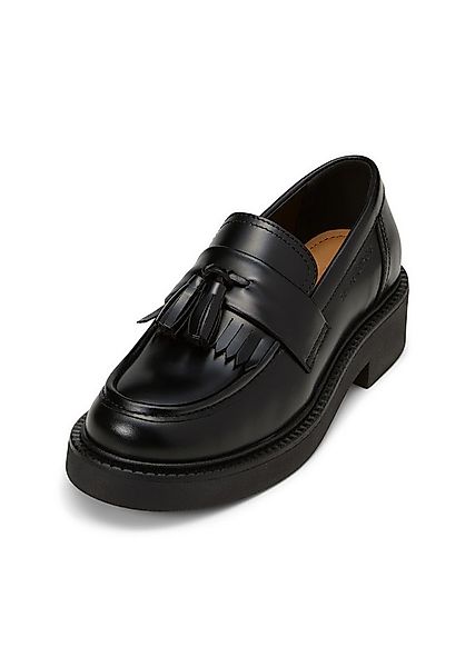 Marc O'Polo aus glänzendem Kalbleder Loafer günstig online kaufen