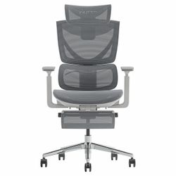 Musso Bürostuhl mit Rückenlehne, 4D-Armlehne, Kopfstütze günstig online kaufen
