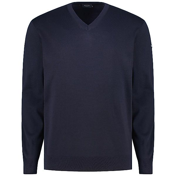 MAERZ MUENCHEN Feinstrickpullover aus Merinowolle Farbe dunkelblau Größe: 6 günstig online kaufen