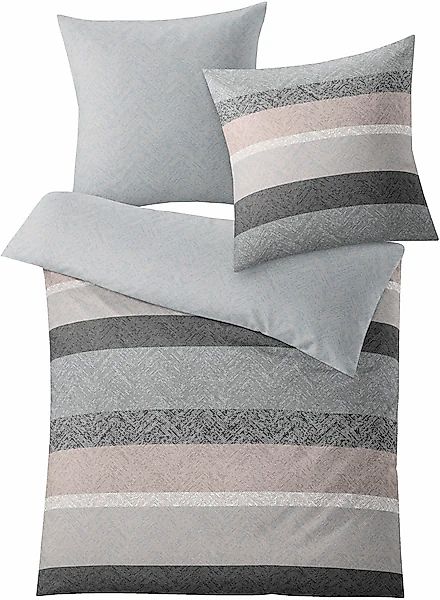 Kleine Wolke Wendebettwäsche »Gwen« 2 Stk. tlg. mit Streifen günstig online kaufen