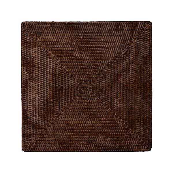 fiolini Platzset / Tischset Rattan Quadratisch, günstig online kaufen