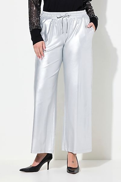 MIAMODA Schlupfhose Hose Wide Legs Glanzoptik günstig online kaufen