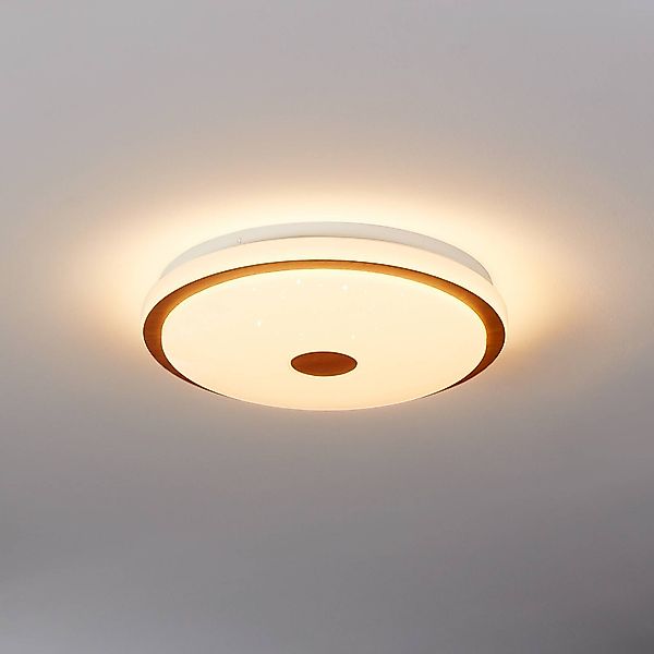 LED-Deckenlampe Lanciano 1 mit Fernbedienung Ø38cm günstig online kaufen