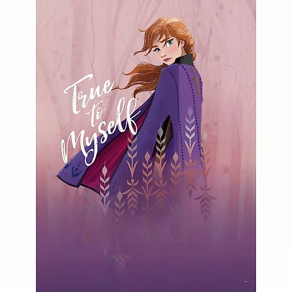 Komar Poster Frozen Anna True to Myself Disney B/L: ca. 30x40 cm günstig online kaufen