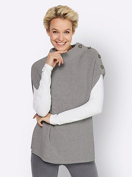 heine Pullunder Pullunder Ärmellos Rippoptik günstig online kaufen