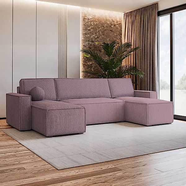 Masseno Ecksofa PESANO mit Schlaffunktion U-Form, günstig online kaufen