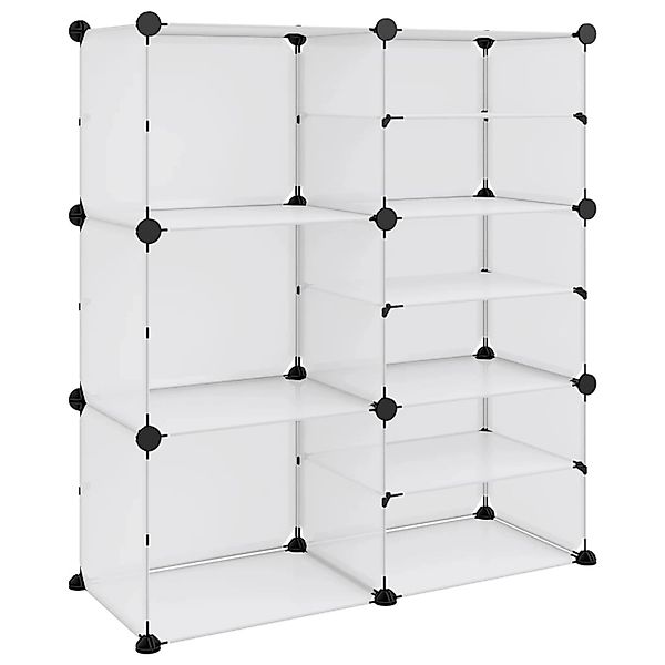 vidaXL Schuhregal Transparent 84x31,5x93 cm PP 340568 günstig online kaufen