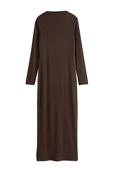 Next Maxikleid Maxikleid mit langen Ärmeln und Mock-Neck (1-tlg) günstig online kaufen