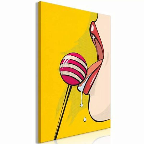 artgeist Wandbild Sweet Lollipop (1 Part) Vertical mehrfarbig Gr. 40 x 60 günstig online kaufen