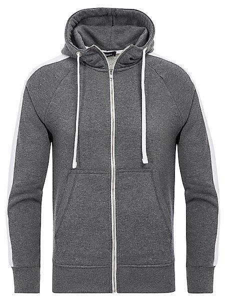 Pittman Kapuzensweatjacke Retro Zipper Hoodie Stripe günstig online kaufen