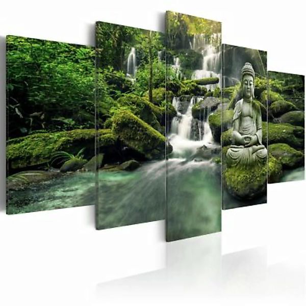 artgeist Wandbild Forest Heaven grün/weiß Gr. 200 x 100 günstig online kaufen