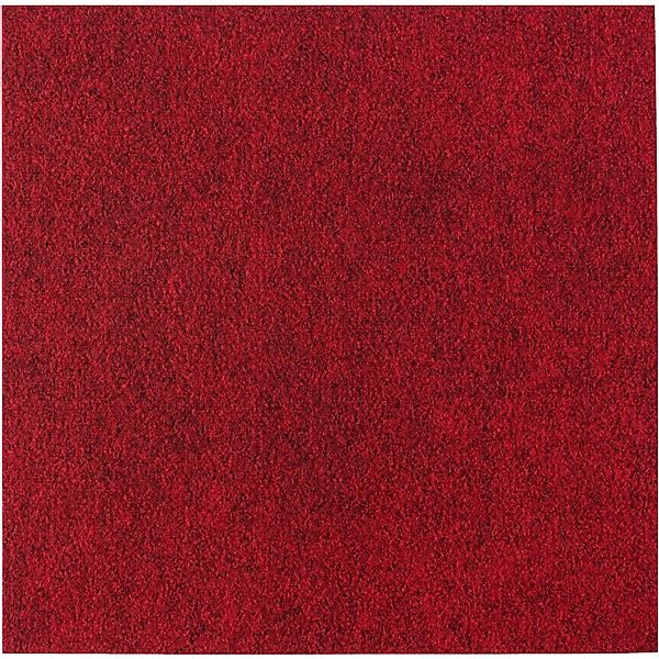 Teppichfliese Filz rot B/L: ca. 40x40 cm günstig online kaufen