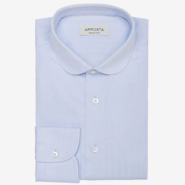 Hemd  designs  hellblau 100% reine baumwolle fischgrat, kragenform  clubkra günstig online kaufen