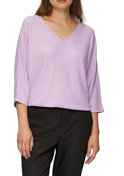 s.Oliver 3/4-Arm-Shirt mit Struktur günstig online kaufen