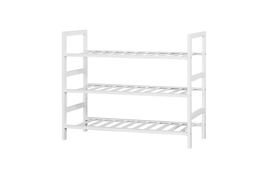 HTI-Living Schuhregal Schuhregal 3 Ebenen Anea Holz Weiß, Stück 1-tlg., Sch günstig online kaufen