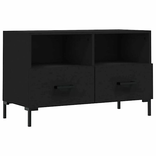 VidaXL TV-Schrank Schwarz 80x36x50 cm Holzwerkstoff  Modell 3 günstig online kaufen