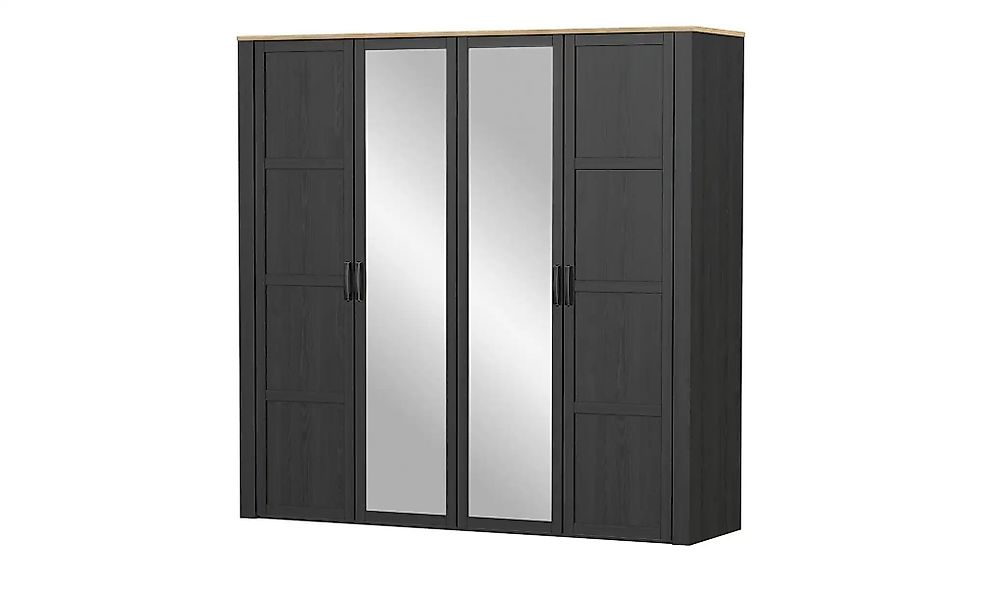 Drehtürenschrank  Toneo ¦ schwarz ¦ Maße (cm): B: 215 H: 215 T: 60.0 Schrän günstig online kaufen