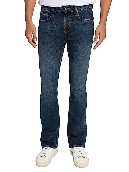 Cross Jeans Herren Jeans COLIN - Slim Bootcut Fit - Blau - Dark Blue günstig online kaufen