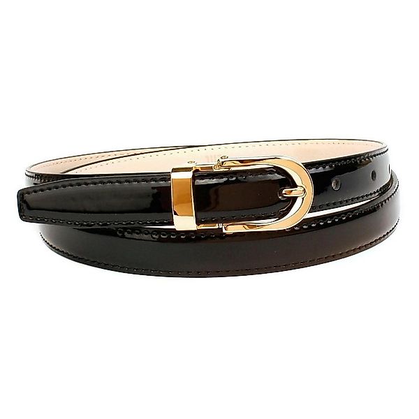 Anthoni Crown Ledergürtel aus Lackleder günstig online kaufen