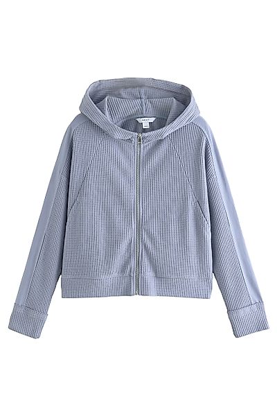 Next Kapuzenpullover Pullover mit Waffelstruktur und günstig online kaufen