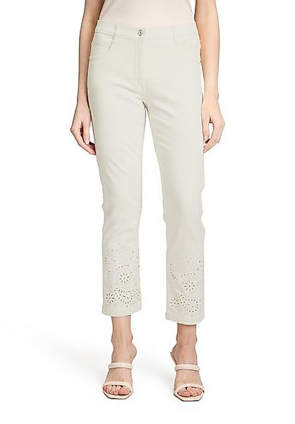 Betty Barclay Stoffhose Betty Barclay Casual-Hose mit Stickerei Lochsticker günstig online kaufen