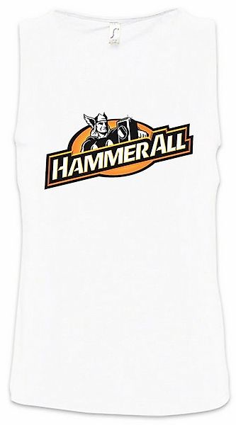 Urban Backwoods Tanktop Hammer All Logo Ärmelloses T-Shirt Thors Wikinger T günstig online kaufen
