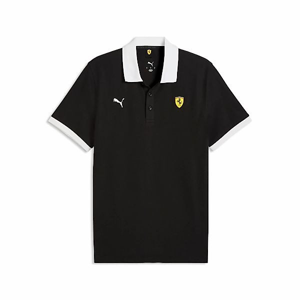 PUMA Poloshirt "FERRARI PIQUET POLO" Regular Fit, Kurzarm, mit Reißverschlu günstig online kaufen