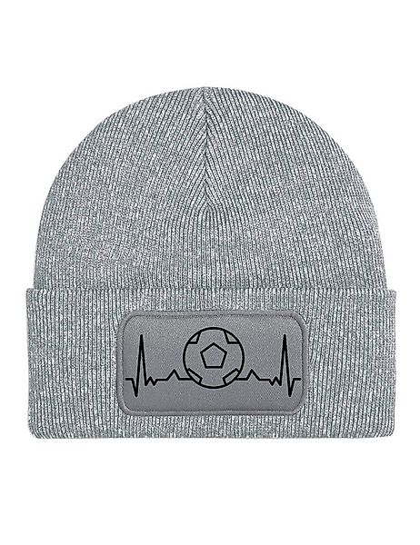 Youth Designz Beanie Fußball Heart Unisex Beanie Mütze mit modischem Print günstig online kaufen